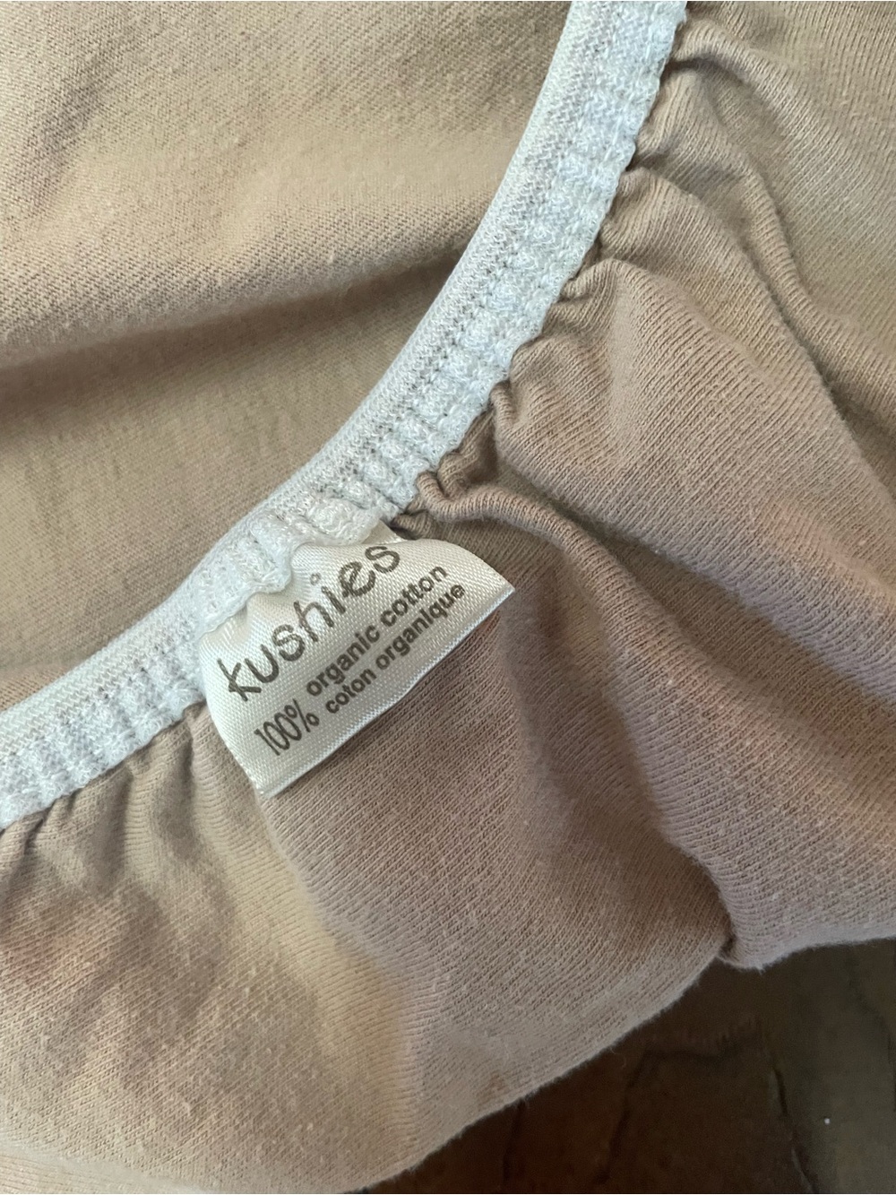 Nude Organic Cotton Sleep Panty